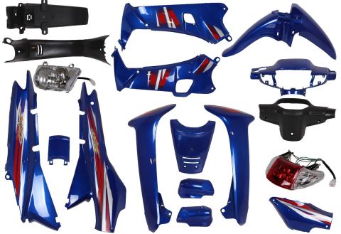 CUP-RAMZEY-LİFAN KAPORTA SETİ MAVİ FAR STOP DAHİL