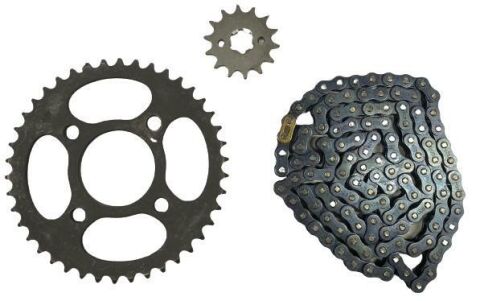 BAJAJ DİSCOVER-125 ARKA TEKER ZİNCİR DİŞLİ SETİ İTHAL 42+14