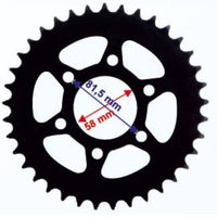 BAJAJ PULSAR NS200 ARKA DİŞLİ 520-37 DİŞ