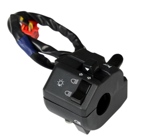 BAJAJ DISCOVER 125-ST 150-S BOXER-150 SOL KUMANDA PANELİ KOMPLE ORJİNAL