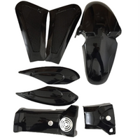 E BİKE DEMİR KASA KAPORTA SETİ 7 PARÇA SİYAH