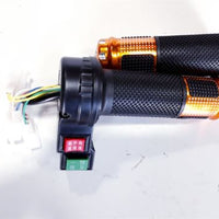 E BİKE GERİ VİTESLİ GAZ KOLU TURUNCU 8 KABLOLU