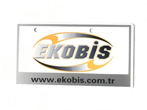 EKOBİS ARKA CAMURLUK TABELA YAZISI