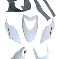 HONDA SPACY 110 KAPORTA SETİ 8 PARÇA OHEM BEYAZ