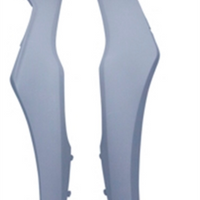 HONDA SPACY 110 SAĞ SOL MARŞBİYEL TAKIM ACIK GRİ