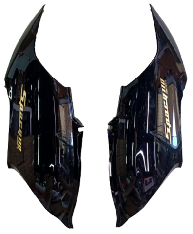 HONDA SPACY 110 SAĞ SOL SELE ALTI TAKIM SİYAH