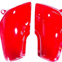 HONDA TİTAN SAĞ SOL AKÜ KAPAĞI KIRMIZI TAKIM