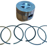 KANUNİ SPEEDY-TREX125-HUS2005 PİSTON SEKMAN SETİ 52,5 MM 15 PERNO ORJİNAL