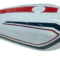 KUBA CG BENZİN DEPOSU BEYAZ KIRMIZI ŞAMANDIRASIZ