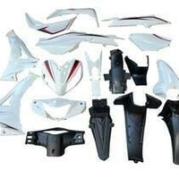 KUBA CUP100 EGE KAPORTA SETİ  BEYAZ 18 PARÇA