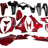 KUBA CUP100 EGE KAPORTA SETİ KIRMIZI 18 PARÇA