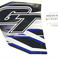 MODENAS GT135 DIŞ DİZLİK GT ETİKETİ MAVİ SOL ORJİNAL