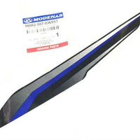 MODENAS GT135 DIŞ DİZLİK SİNYAL ÜSTÜ ETİKETİ MAVİ SOL ORJİNAL