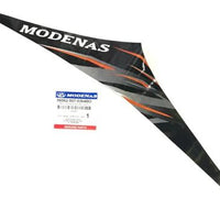 MODENAS GT135 İÇ DİZLİK ETİKETİ TURUNCU SAĞ ORJİNAL