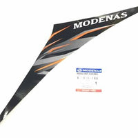 MODENAS GT135 İÇ DİZLİK ETİKETİ TURUNCU SOL ORJİNAL