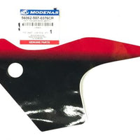 MODENAS GT135 ÖN ÇAMURLUK  ETİKETİ KIRMIZI SAĞ ORJİNAL