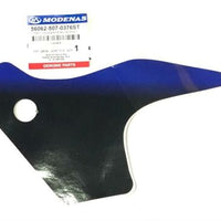 MODENAS GT135 ÖN ÇAMURLUK  ETİKETİ MAVİ SAĞ ORJİNAL