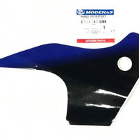 MODENAS GT135 ÖN ÇAMURLUK  ETİKETİ MAVİ SOL ORJİNAL
