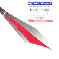 MODENAS GT135 ÖN FAR PANELİ ETİKETİ KIRMIZI SAĞ ORJİNAL