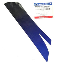 MODENAS GT135 ÖN PANEL ALTI DIŞ ETİKET MAVİ SAĞ ORJİNAL