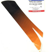 MODENAS GT135 ÖN PANEL ALTI DIŞ ETİKET TURUNCU SAĞ ORJİNAL