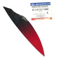 MODENAS GT135 ÖN PANEL ALTI İÇ ETİKET KIRMIZI SAĞ ORJİNAL