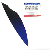 MODENAS GT135 ÖN PANEL ALTI İÇ ETİKET MAVİ SAĞ ORJİNAL