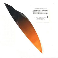 MODENAS GT135 ÖN PANEL ALTI İÇ ETİKET TURUNCU SAĞ ORJİNAL