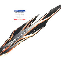 MODENAS GT135 SELE ALTI ETİKET TURUNCU SOL ORJİNAL