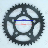 MONDİAL DRİFT L 125 ARKA DİŞLİ (40T) İTHAL