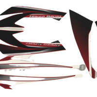 BAJAJ NS200-NS150 DEKORATİF KAPAK ETİKETİ KIRMIZI ORJİNAL