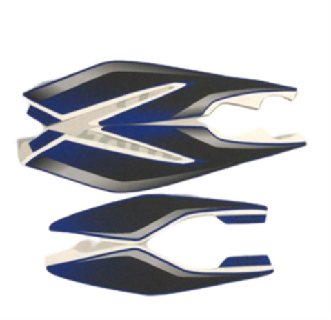 BAJAJ PULSAR NS200-NS150 FAR MUHAFAZASI ETİKETİ TAKIM MAVİ ORJİNAL